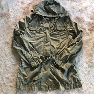 J. Crew utilitarian military style jacket